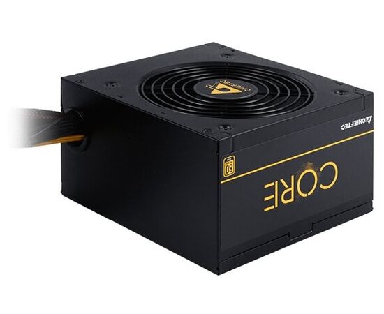 Блок питания Chieftec Core BBS-600 S (ATX 2.3, 600 W, 80 Plus Gold, Active PFC, 120mm fan) Retail