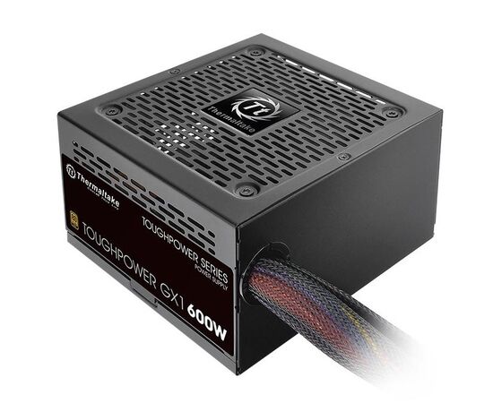 Блок питания Thermaltake ATX 600 W Toughpower GX1 RGB 80+ gold (24+4+4pin) APFC 120mm fan color LED 8x SATA RTL