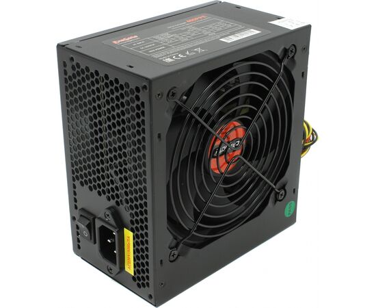 Блок питания Exegate EX260640 RUS 450 PPE, ATX, black, APFC, 12cm, 24p+(4+4)p, PCI-E, 3x IDE, 5x SATA, FDD