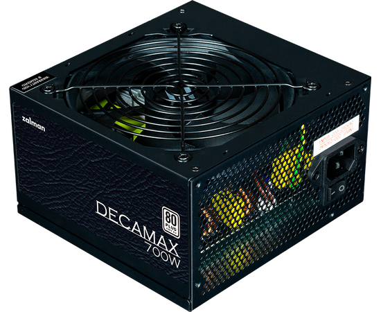 Блок питания Zalman ZM700-LX3, 700 W, ATX12 V v2.31, APFC, 12cm Fan, 80+ 230 V EU, Retail
