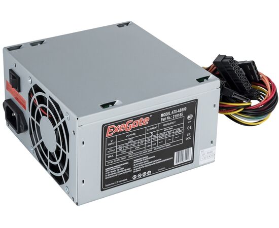 Блок питания Exe Gate ATX-AB500