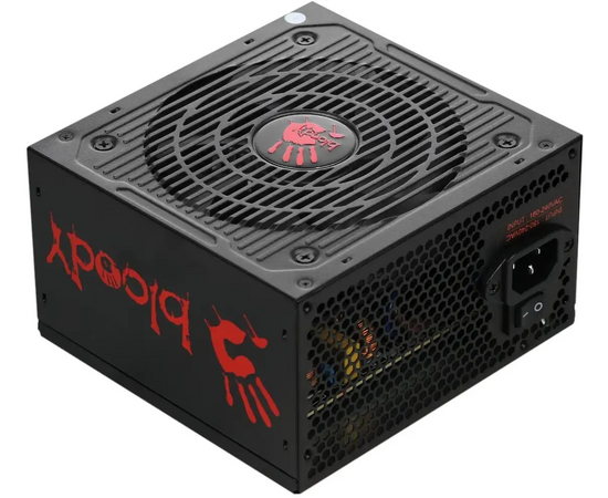 Блок питания BLOODY BD-PS750 B, 750 Вт, 120мм, черный, retail
