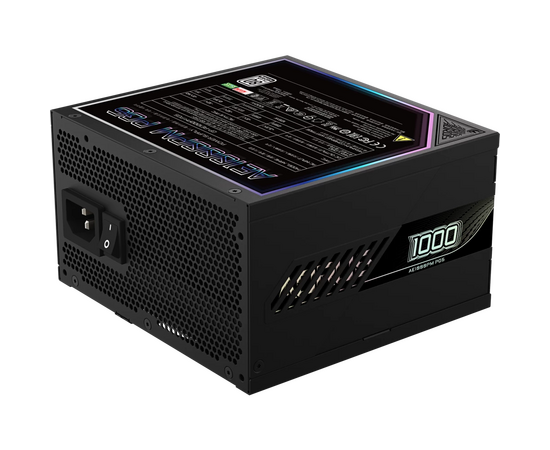 Блок питания GIGABYTE GP-AE1000 PM PG5, Gen.5, 1000 Вт, 120мм, черный, retail