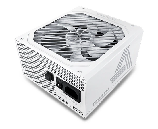 Блок питания Montech Titan PLA 1000 W (TIX0125) / ATX 3.1, APFC, 80 Plus Platinum, Japan caps, 135mm fan, full modular