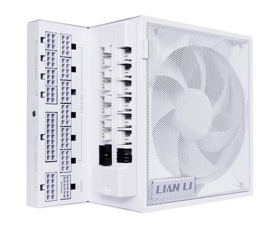 Блок питания Lian Li EG1000 G (G9 P.EG1000 G.WH00.RU) / White / ATX 3.1, 1000 W, 80 Plus Gold, PC Ie 5.1, APFC, USB/Fan HUB, 120mm FDB Fan, Fully Modular
