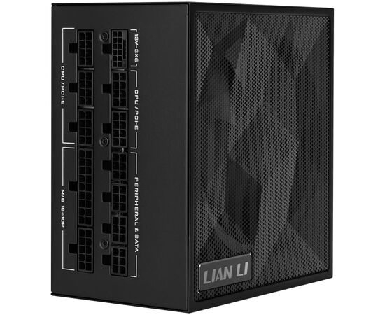 Блок питания Lian Li SX0850 P (G9 P.SX0850 P.B000.RU) / Black / ATX 3.1, 850 W, 80 Plus Platinum, PC Ie 5.1, APFC, 120mm FDB Fan, Fully Modular