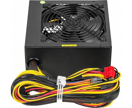Блок питания Accord ATX 500 W ACC-500 W-80 BR 80+ bronze (24+4+4pin) 120mm fan 6x SATA RTL