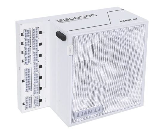 Блок питания Lian Li EG0850 G (G9 P.EG0850 G.W000.RU) / White / ATX 3.1, 850 W, 80 Plus Gold, PC Ie 5.1, APFC, 120mm FDB Fan, Fully Modular