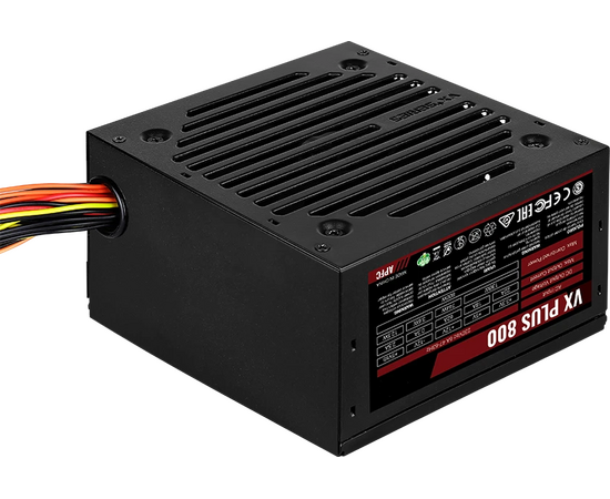 Блок питания FORMULA VX Plus 800 W (VX Plus 800 (F)) (ATX12 V 2.3, APFC, 20+4 pin, 120mm fan, PCI-E 6+2 Px4, 6x SATA)