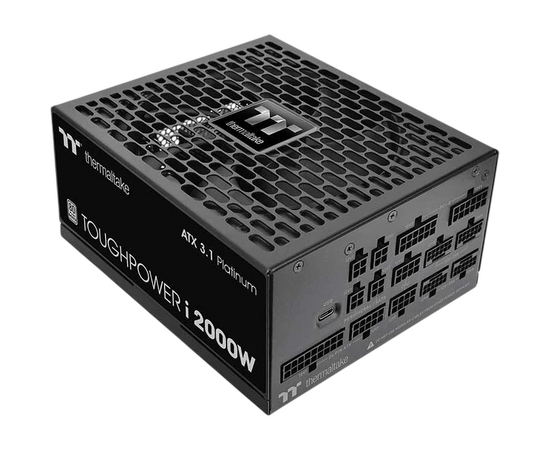 Блок питания Thermaltake Toughpower i Gen.5 (PS-TPI-2000 FNFDPE-1) ATX 2000 W 80+ platinum 24pin APFC 140mm fan color LED 12x SATA Cab Manag RTL