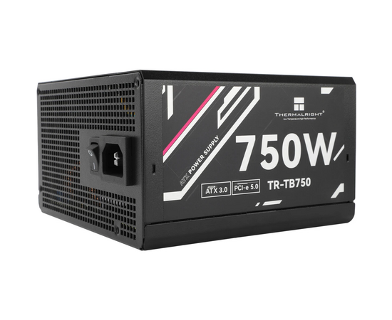 Блок питания Thermalright TR-TB750 750 W 80+ Bronze (ATX, 3.0, PC Ie 5.0, Full modular, 1x24(20+4)pin, 2x CPU 8(4+4)pin, 4x PC Ie*2 8(6+2)pin)