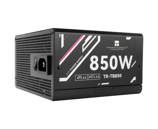 Блок питания Thermalright TR-TB850 850 W 80+ Bronze (ATX, 3.0, PC Ie 5.0, Full modular, 1x24(20+4)pin, 2x CPU 8(4+4)pin, 4x PC Ie*2 8(6+2)pin)
