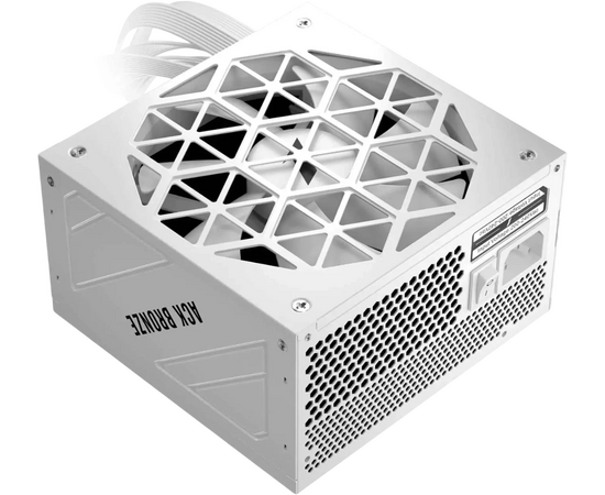 Блок питания 1 STPLAYER Ack Bronze 750 W White (HA-750 AA2-WH) / ATX 3.1, PC Ie 5.1, APFC, 80 Plus Bronze, full Teapo caps, 140mm fan, non-modular