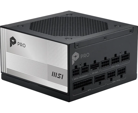 Блок питания MSI Pro A850 PL PCIE5 (306-7 ZPLY) ATX 850 W