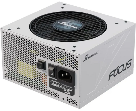 Блок питания Seasonic Focus GX-1000 Gen.5 White (Focus (V5) GX-1000), 1000 Вт, 80 Plus Gold, 135мм, retail