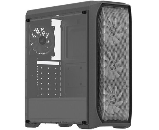 Корпус Zalman N5 MF черный без БП ATX 5x120mm 2x USB2.0 1x USB3.0 audio bott PSU