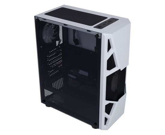 Корпус Formula CL-3303 W RGB белый без БП ATX 6x120mm 2x USB2.0 1x USB3.0 audio bott PSU