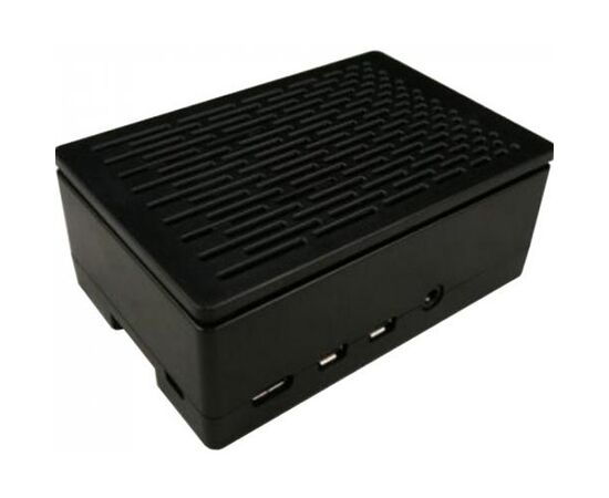 Корпус ACD RA509 Black ABS Case (Install 3010/3007 Fans or 3.5 Inch Touch Screen) for Raspberry PI 4 B