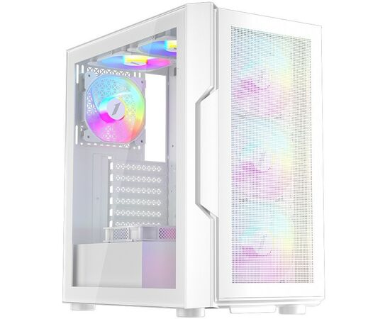 Корпус 1 STPLAYER TRILOBITE T7-P White / ATX / 4x120mm LED fans / T7-P-WH-4 F1-W