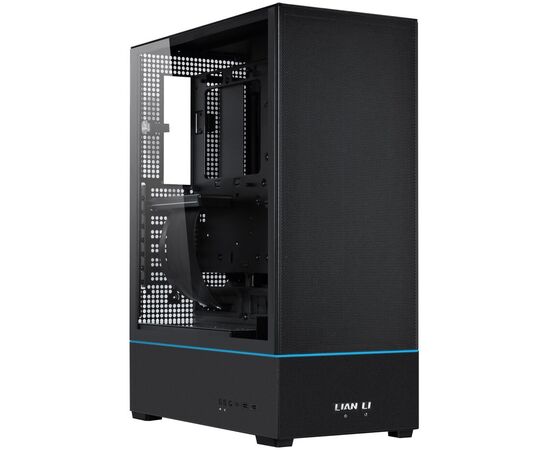 Корпус Lian Li SUP01 X / Black (G99.SUP01 X.R0) / 3 x 120mm PWM Fan / PC Ie4.0 Riser Cable / Mid-Tower, TG