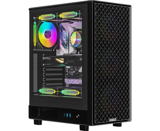 Корпус Formula Mana Dynamic, ATX, Midi-Tower, без БП, черный