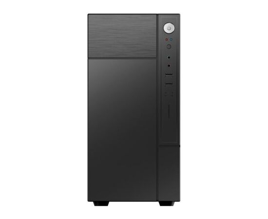 Корпус Foxline Forza FZ-017 (FZ-017-SX450 R-U32) 450 W black (Mini Tower, m ATX, 2x USB3.0, 450 W)