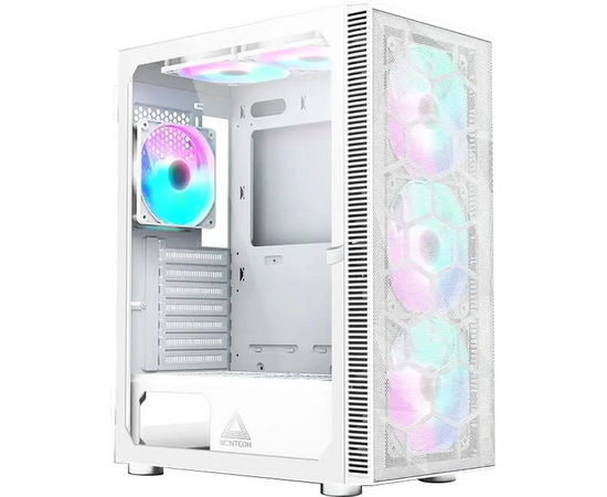 Корпус Montech X3 Mesh White (X3 MW) / ATX / 3x140mm 3x120mm FRGB fans