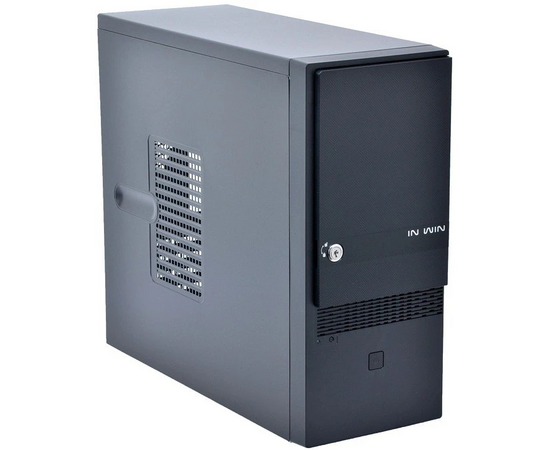 Корпус INWIN EC046 U3 (6194940) U3*2+A(H)/Key Lock no Power Cord (Black)