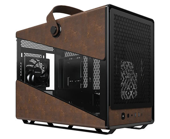 Корпус MONTECH Heritage Pro (B), m ATX, Mini-Tower, без БП, черный