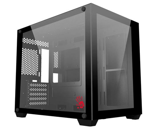 Корпус Bloody BD-CC108 черный без БП m ATX 9x120mm 2x USB3.0 audio bott PSU