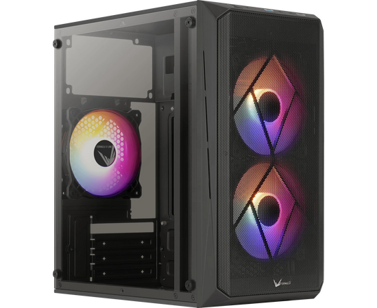 Корпус Formula V Line CS-107 Plus (Cs-107 Plus Black) m ATX USB3.0x1/USB2.0x1/audio