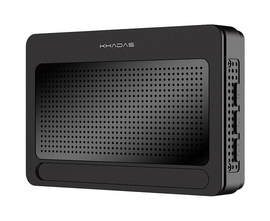 Корпус Khadas DIY Case2 for VI Ms SBC (KCS-B-001) Plate Metal, Piano Black