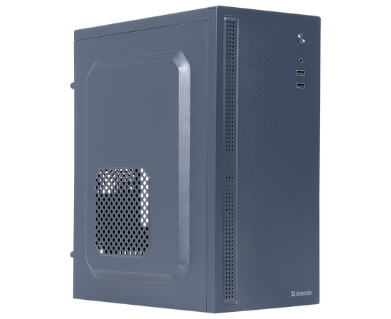 Корпус компьютерный DEFENDER X11 черный, m ATX,USB1.1x2,HD Audio
