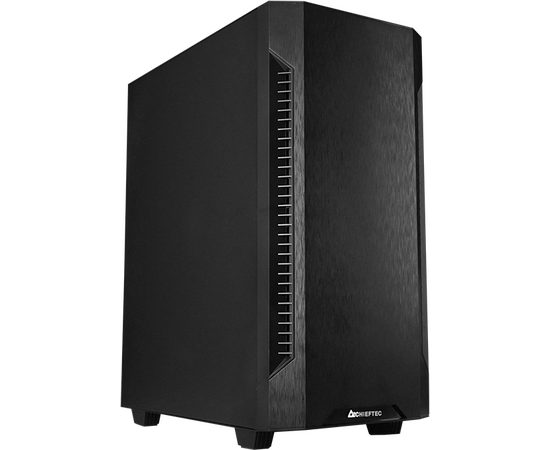 Корпус Chieftec Elox case (AS-01 B-OP) ATX, Black, 2x USB3.2 Gen1 + 1x USB2.0