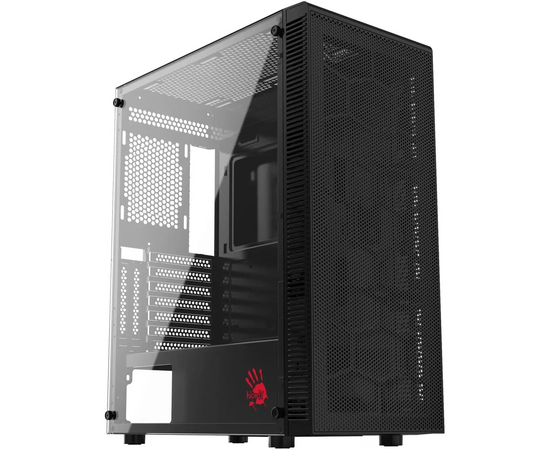 Корпус Bloody BD-CC115 черный без БП ATX 8x120mm 1x USB2.0 1x USB3.0 audio bott PSU
