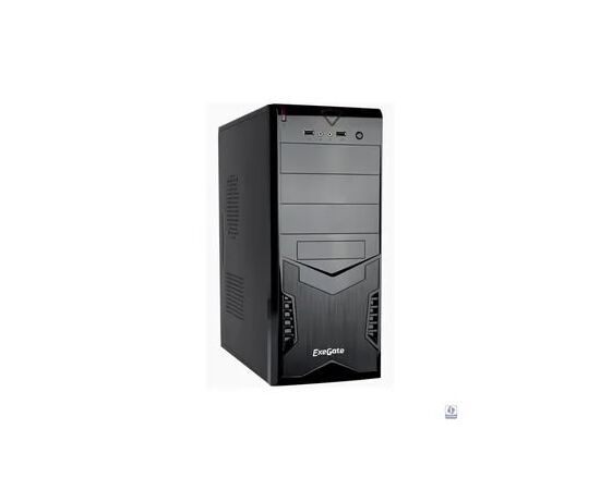 Корпус Exe Gate CP-601 Black, (EX261450 RUS) ATX, , 2*USB, Audio