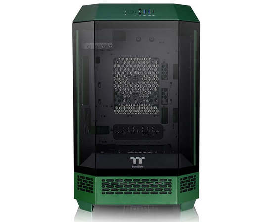 Корпус Thermaltake The Tower 300 Racing Green (CA-1 Y4-00 SCWN-00) зеленый без БП mini ITX 7x120mm 5x140mm 2x USB3.0 audio bott PSU