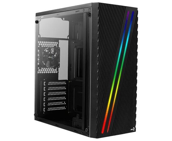 Корпус Aerocool Streak-A-BK-v1 черный без БП
