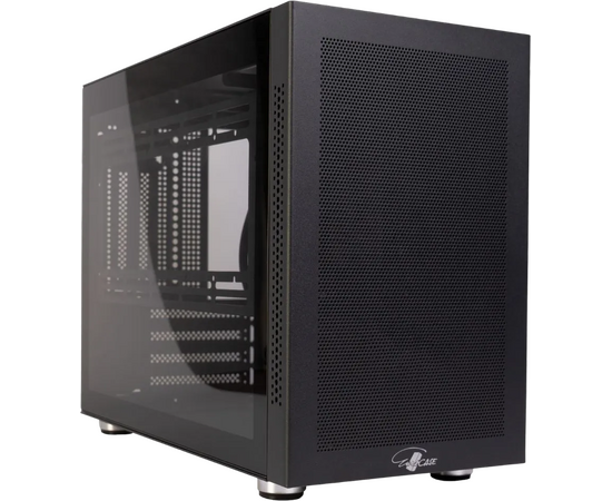 Корпус Eurocase MI05 черный без БП 00-01064257 Midtower m ATX закаленное стекло USB 3.0