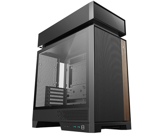 Корпус Deepcool CL660 без БП, боковое окно (закаленное стекло), 2x120мм ARGB вентилятор снизу, черный, ATX