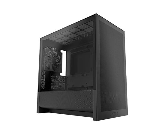 Корпус NZXT H3 Flow (CC-H31 FB-01) без БП (2025), Midi-Tower, TG, 1x120mm, 1x USB-A 3.2 + m ATX, m ITX Black
