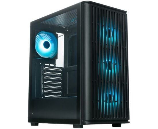 Корпус XASTRA A409 4 ARGB-UC Black (A409-4 FС12 A-UC) ATX/Mesh/Screwless full-size TG / 4x120mm ARGB PWM FС fans/Type-C