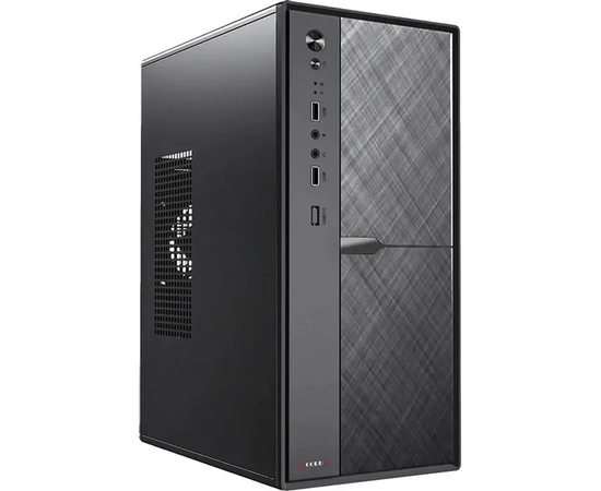 Корпус Accord ACC-1603 черный без БП m ATX 1x80mm 2x USB2.0 audio