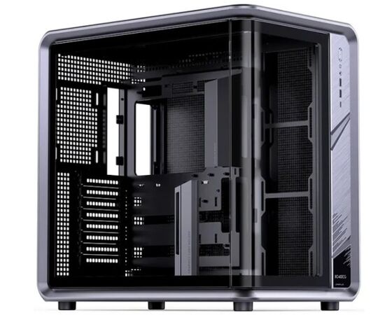 Корпус JONSBO BO400 gray, без БП, Midi-Tower, TG, no fan, 2x USB-A 3.0 + 1x USB-C 3.2, ATX, m ITX