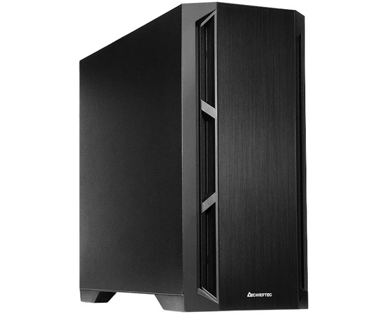 Корпус CHIEFTEC Apex Quiet GA-01 B-Q-OP без БП, звукоизоляция, 1x PWM 140мм спереди, 1x PWM 140мм сзади, 1x PWM 120мм