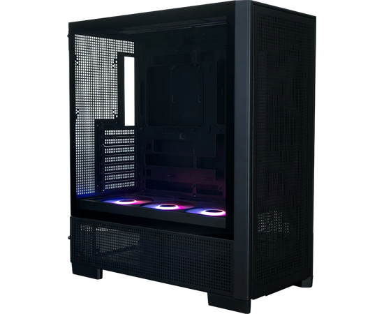Корпус XASTRA A700 3 ARGB-C10-UC Black (A700-1 FA36 A-C10-UC) ATX/Mesh/1x360mm ARGB PWM/Argb+PWM HUB 10port/ Type-C