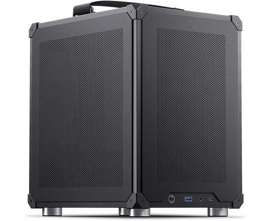 Корпус JONSBO C6 Handle Black без БП, mini-ITX, micro-ATX, черный