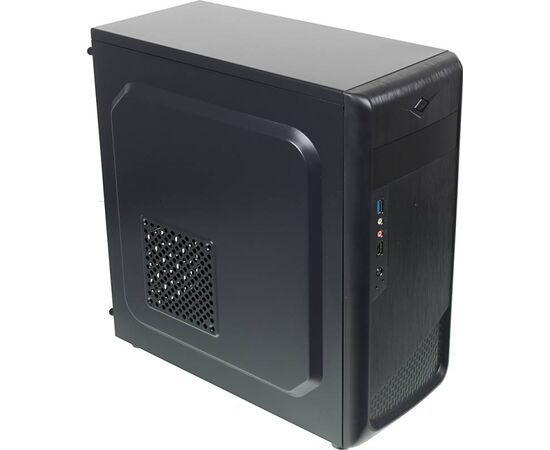 Корпус Accord K-16 черный без БП ATX 6x120mm 2x USB2.0 1x USB3.0 audio
