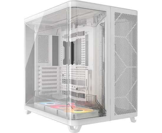 Корпус Corsair Air 5400 RS-R ARGB (CC-9011319-WW), без БП, Midi-Tower, TG, 3x120mm reverse fans, 2x USB-A 3.2, 1x USB Type-C, E-ATX, ATX