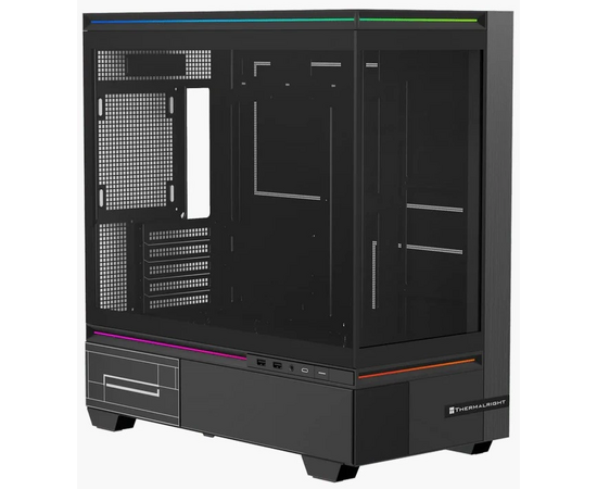 Корпус Thermalright TL-M10 Black m ATX / win / black / no PSU / Tempered Glass